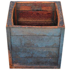 Antique Early 19th Century Wood Bin with Original Untouched Surface
