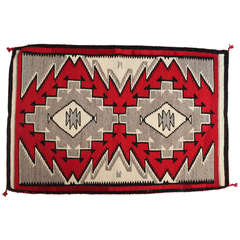 Vintage Navajo Indian Ganado Woven Horse Blanket