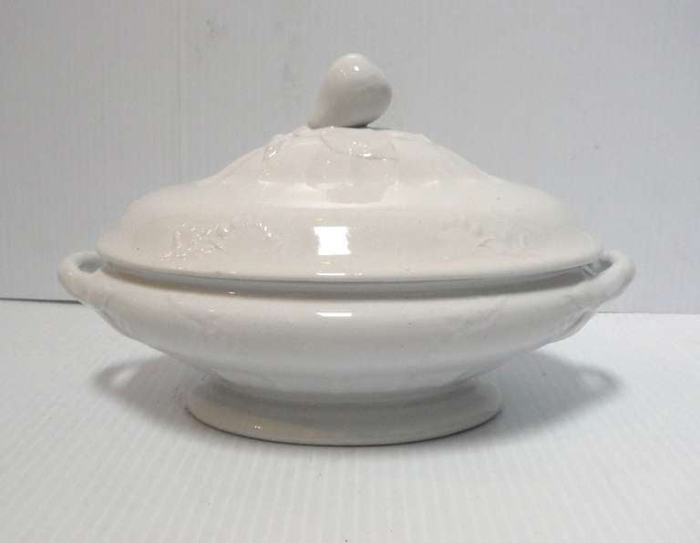 British Early Ironstone English Jacof Furnival Vegetable Tureen