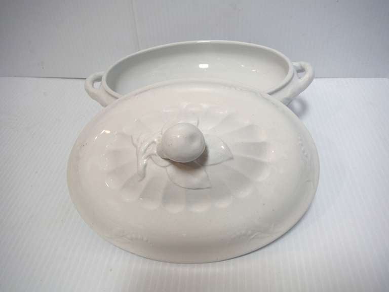 19th Century Early Ironstone English Jacof Furnival Vegetable Tureen