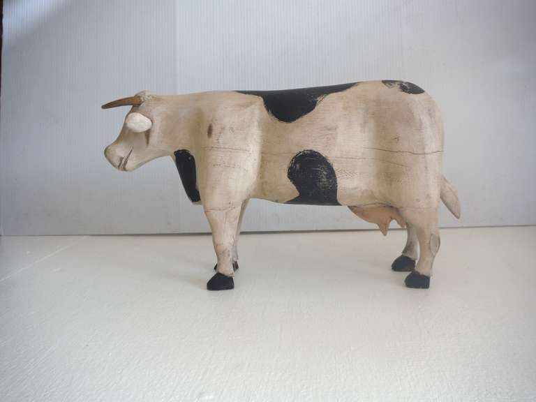 cow carving
