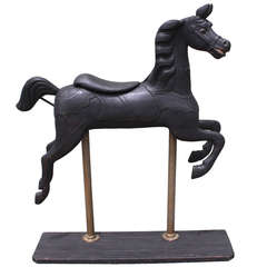Used Rare 19th Century Armitage-Herschell Carousel Track Horse