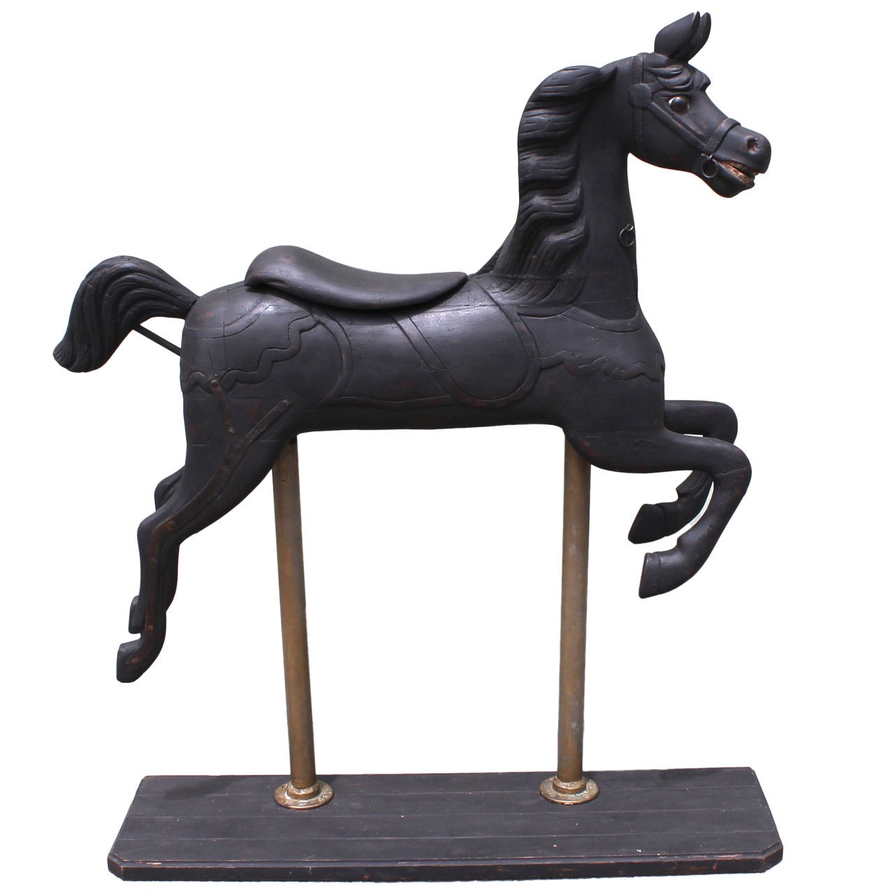 Rare 19th Century Armitage-Herschell Carousel Track Horse