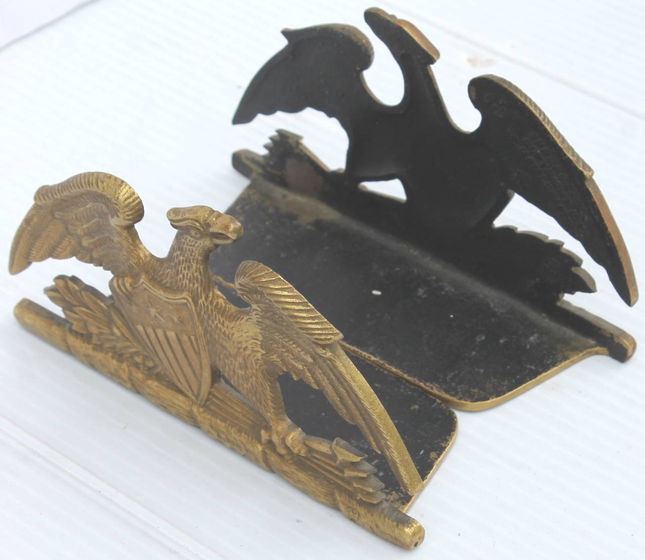 American Brass Patriotic Eagle Bookends