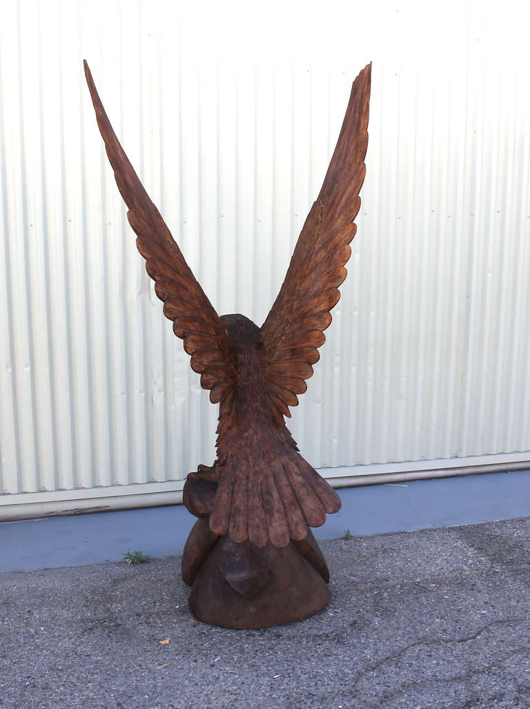 hand carved eagles for sale
