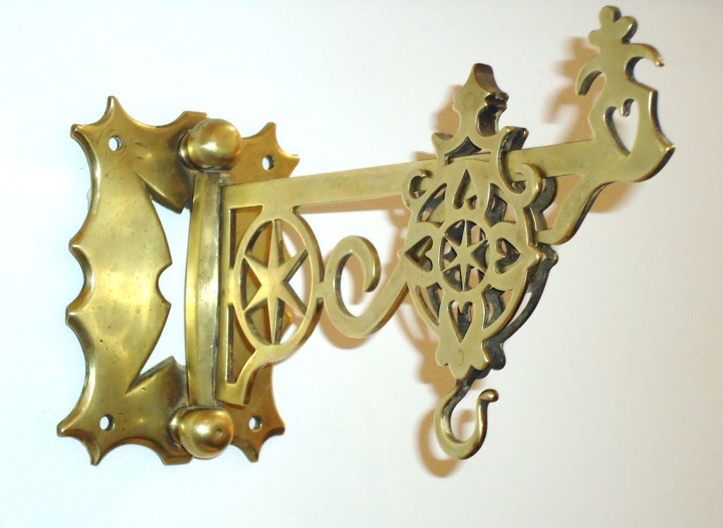brass hanging bracket