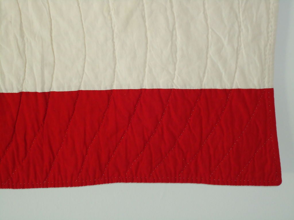 Rare & Folky 40 Star Flag Quilt From Pennsylvania  Collection 2