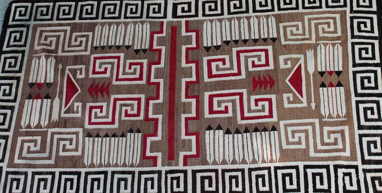 Unknown Early 20th Century Navajo Indian Weaving Rug