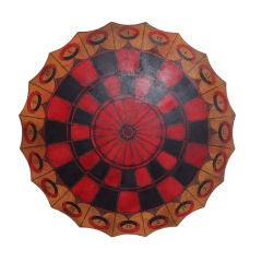 Folky & Geometric Early 20thc Dart/game Board