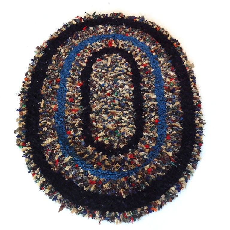 Early 20thc Shaker Style Sheered Rug From New England For Sale at 1stDibs