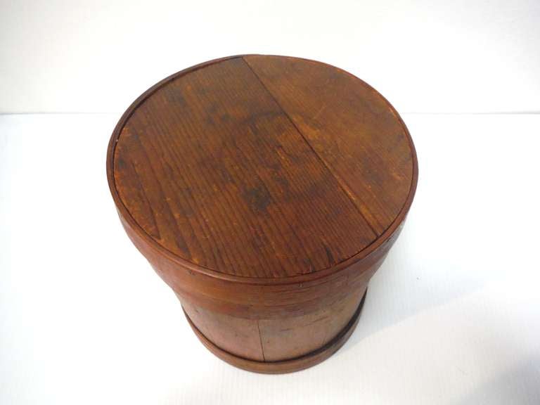 19th Century Early 19thc Oversized Pantry or Grain Container  From New England