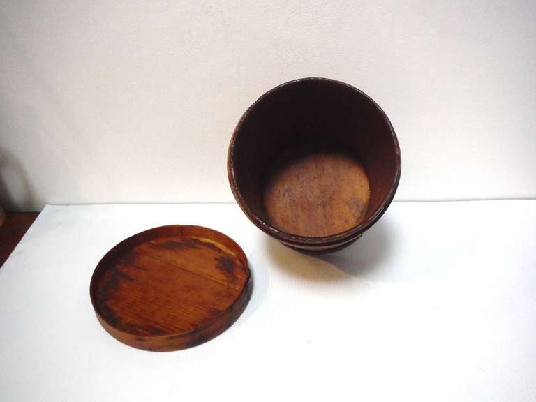 Early 19thc Oversized Pantry or Grain Container  From New England 1