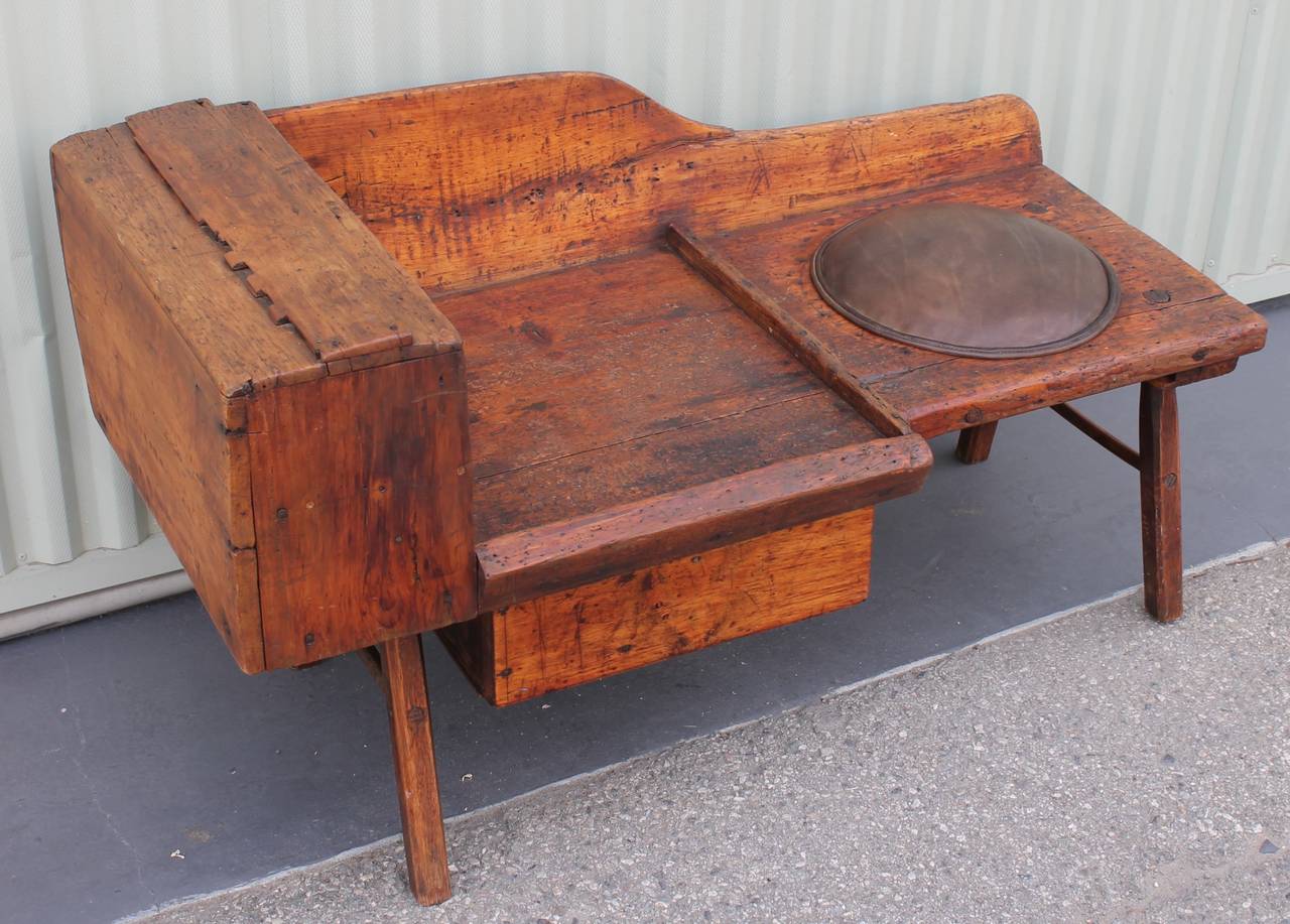 antique cobbler's bench