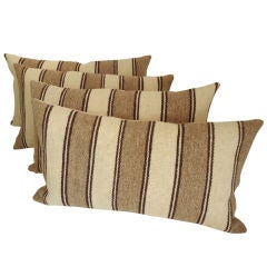 Indian Weaving  Saddle Blanket Bolster Pillows