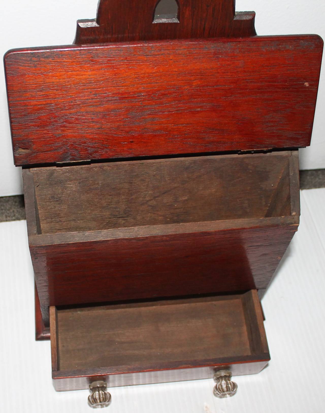 antique wall box