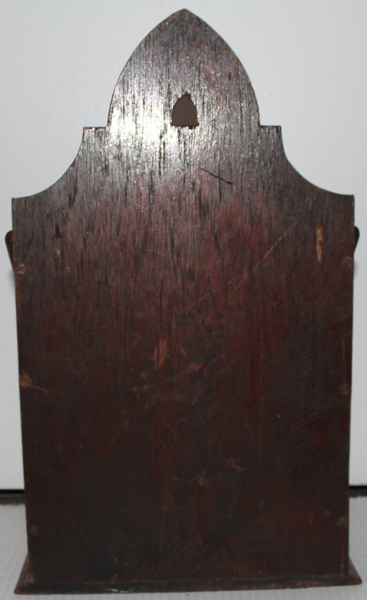 Patinated Early 19th Century Wall Box from Pennsylvania For Sale