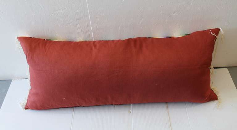 Woven Amazing Mexican Serape Bolster Pillow