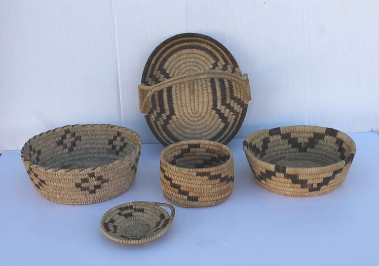 woven indian baskets