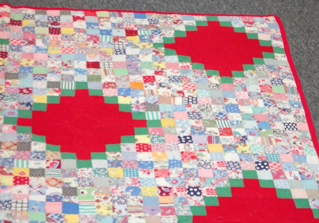 American Patchwork One Patch Quilt From Ohio