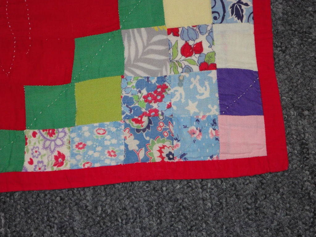 Cotton Patchwork One Patch Quilt From Ohio