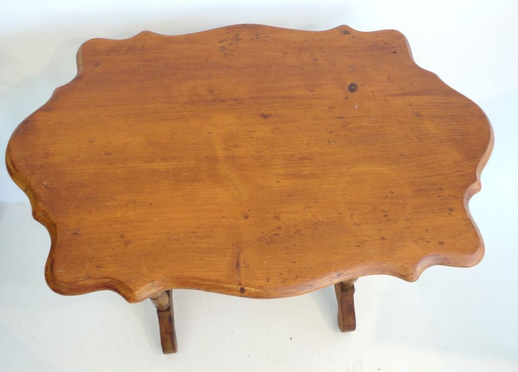 19thc Pine Cottage Side Table Or Night Stand 1