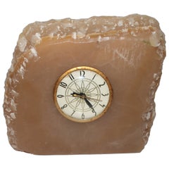Early 20th Century Monumental Quartz Electric Clock with Original Works
