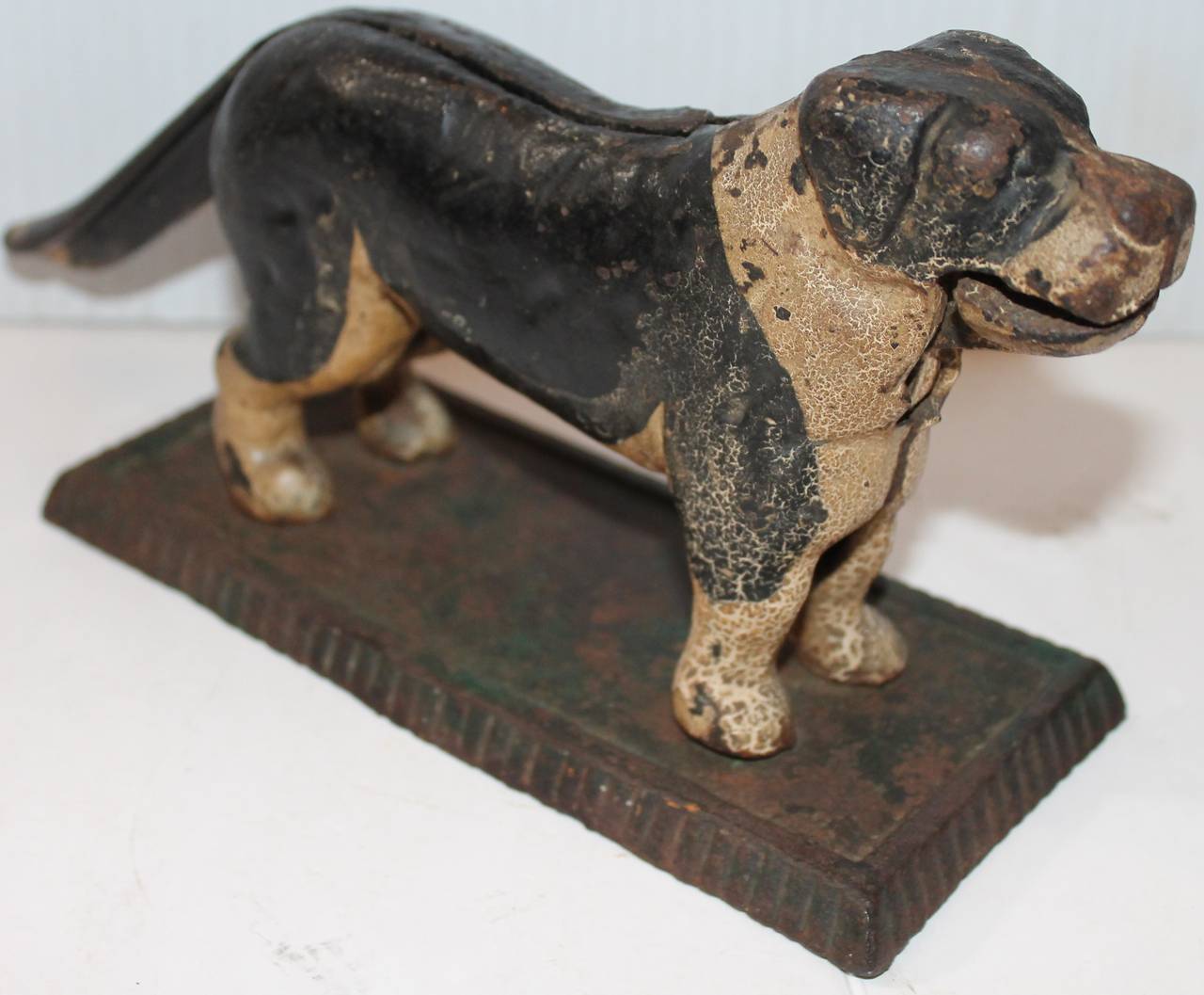 antique cast iron dog nutcracker