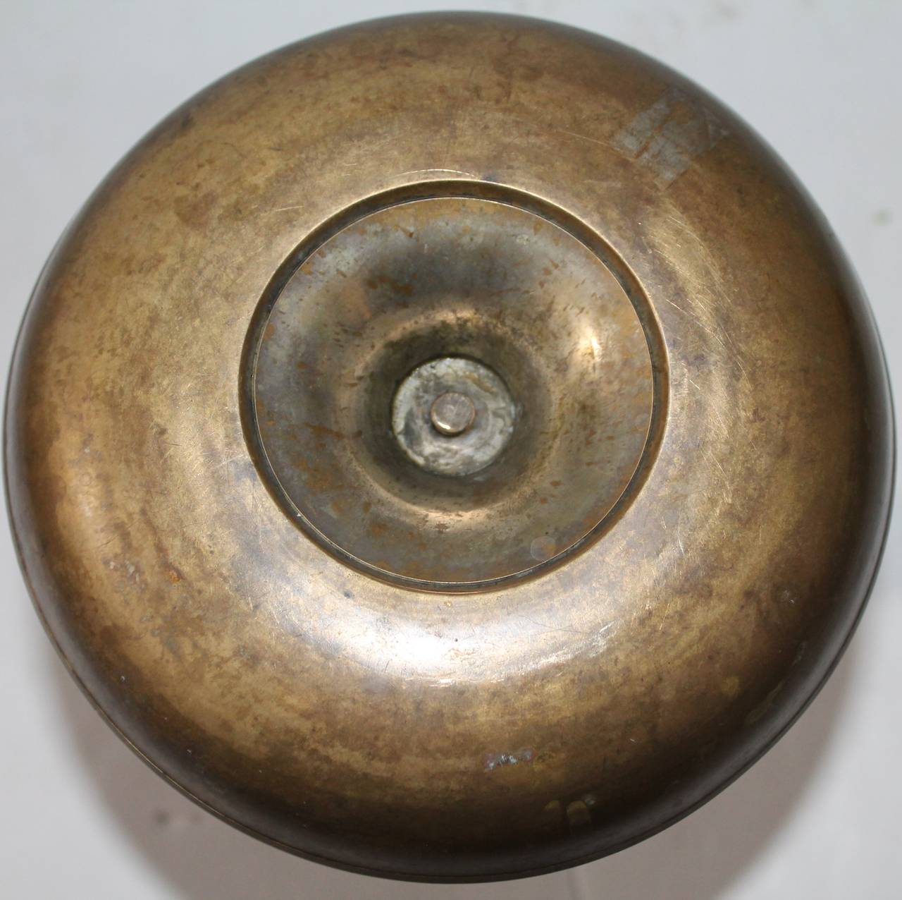 19th Century Brass Nightstand Candleholder at 1stdibs