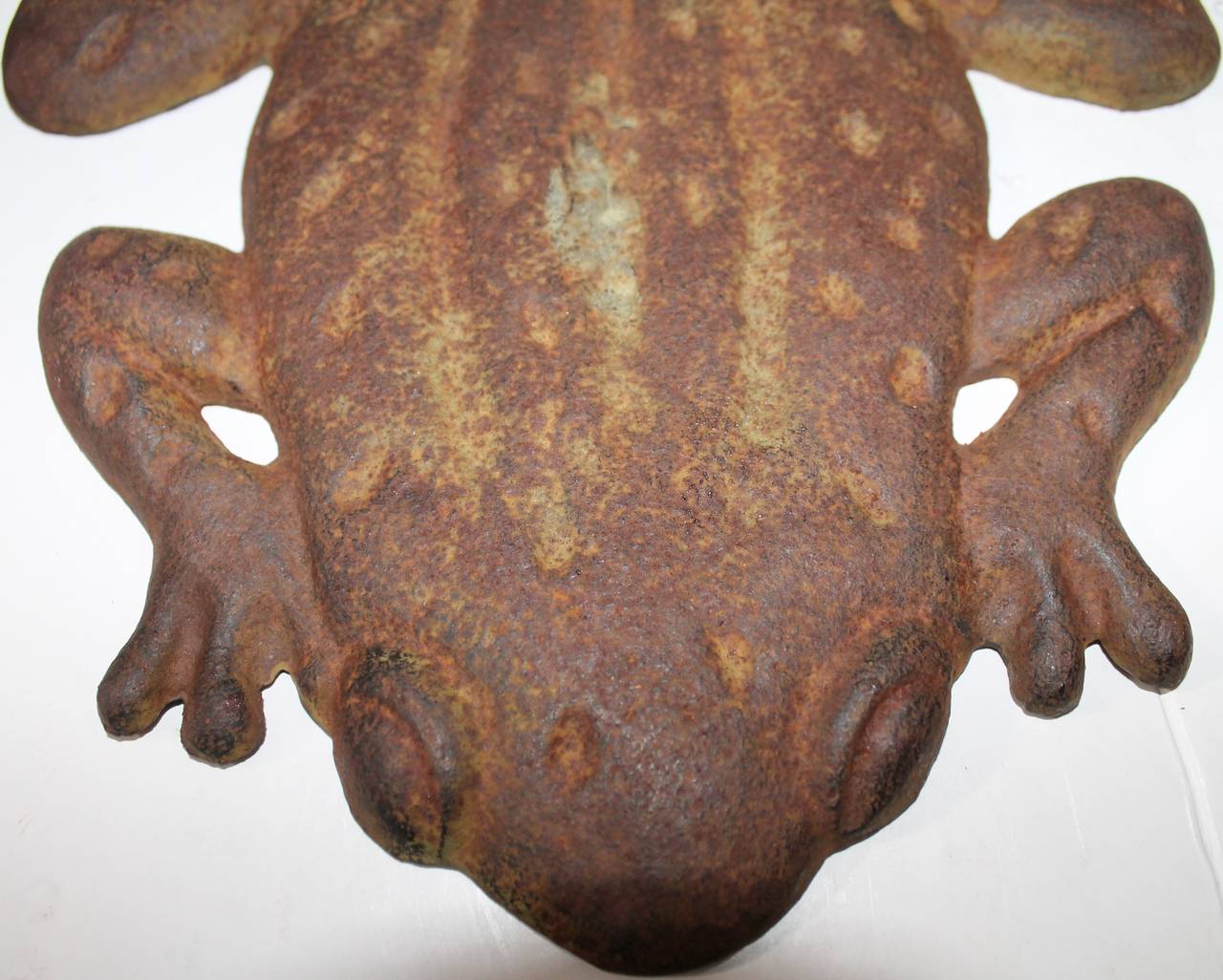 Adirondack Early 20th Century Frog Lawn Ornament