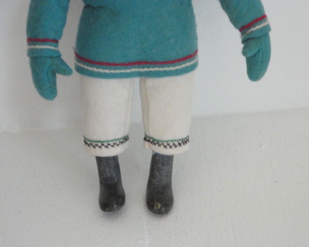 indian art eskimo doll