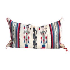 1940's Navajo Weaving/ This Yea Weaving Pillow Is Great Colors