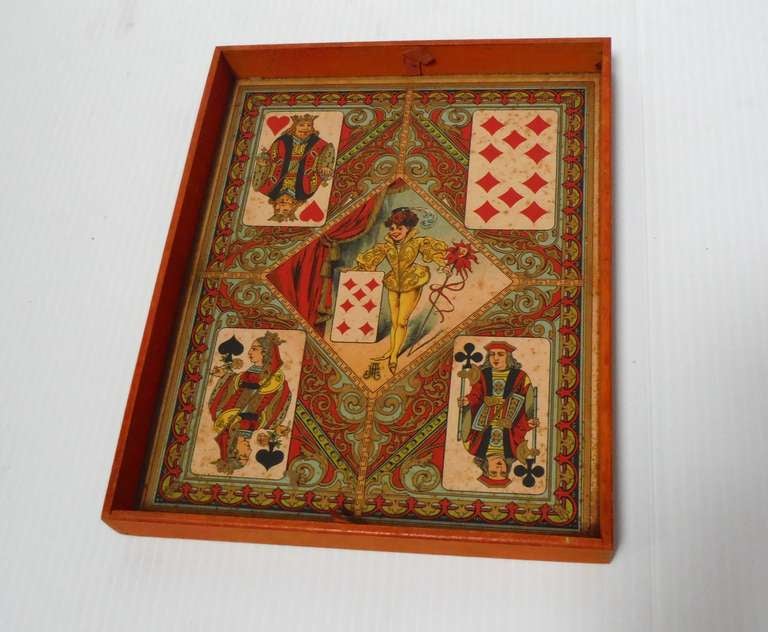 Early French Board Game - Game of the Yellow Dwarf 1