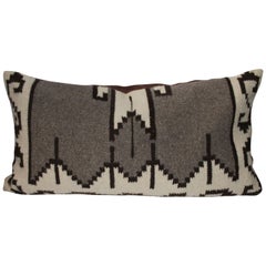 Mexican Indian Weaving Geometric Bolster Pillow