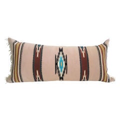 1950's Navajo Weaving Bolster Pillow