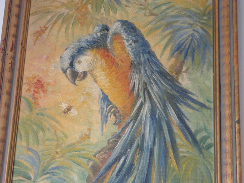 Signed Pr.of Oil Paintings Of Birds By  Listed Artist Fb Spencer 1