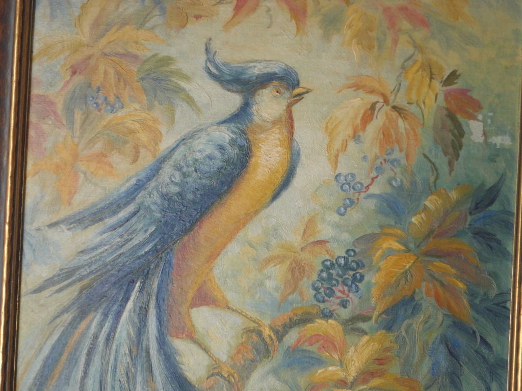 Signed Pr.of Oil Paintings Of Birds By  Listed Artist Fb Spencer 2