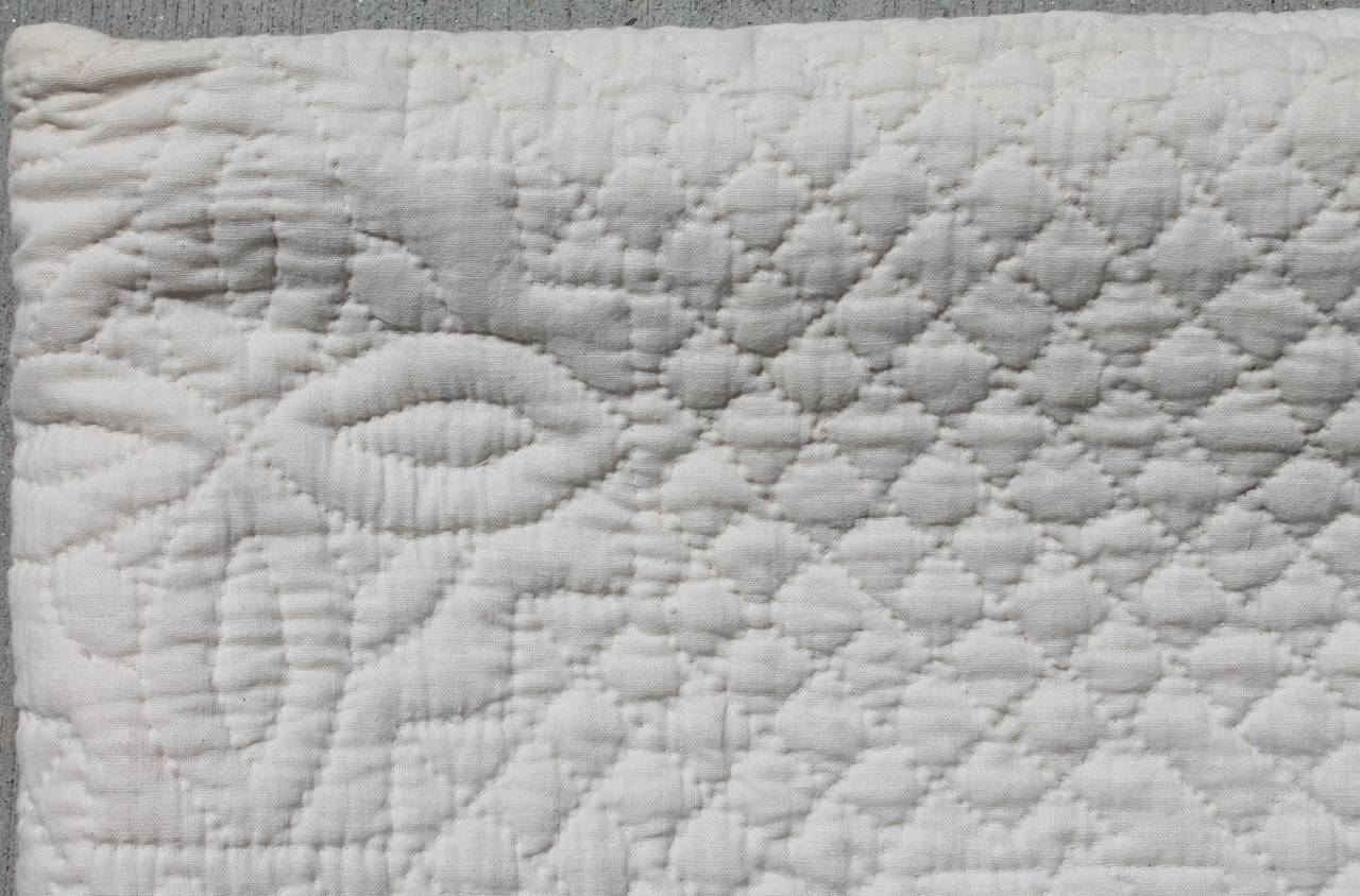 Cotton Amazing Rare Mini Postage Stamp Irish Chain Quilt