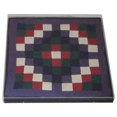 1930s Amish Doll Quilt from Lanc., Pennsylvania, One-Patch 5