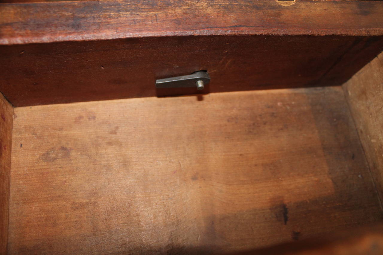 Adirondack 19th Century Cowboys Dry Surface One-Drawer Stand