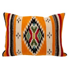 Early 1930's Chimayo Indian Weaving Pillow