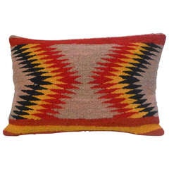 Navajo Indian Weaving Eye Dazzler Pillow