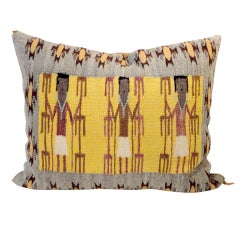 Vintage Fantastic Navajo/Yea Indian Weaving Pillow