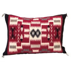 Navajo Indian Weaving/Two Grey Hills Pillow