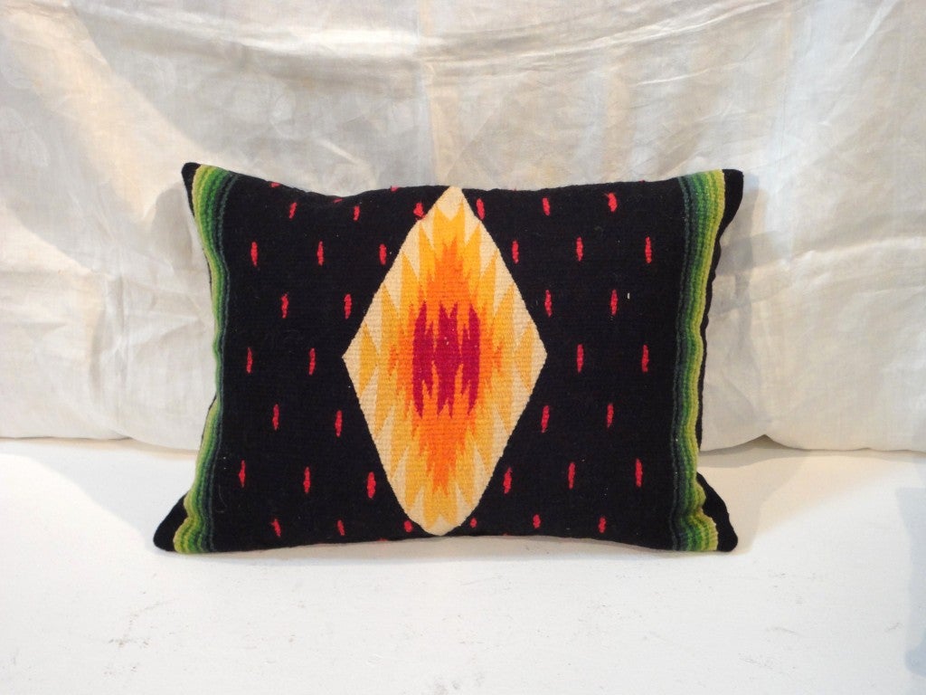 Fantastic Mexican Indian Weaving/Sarape Pillows 1