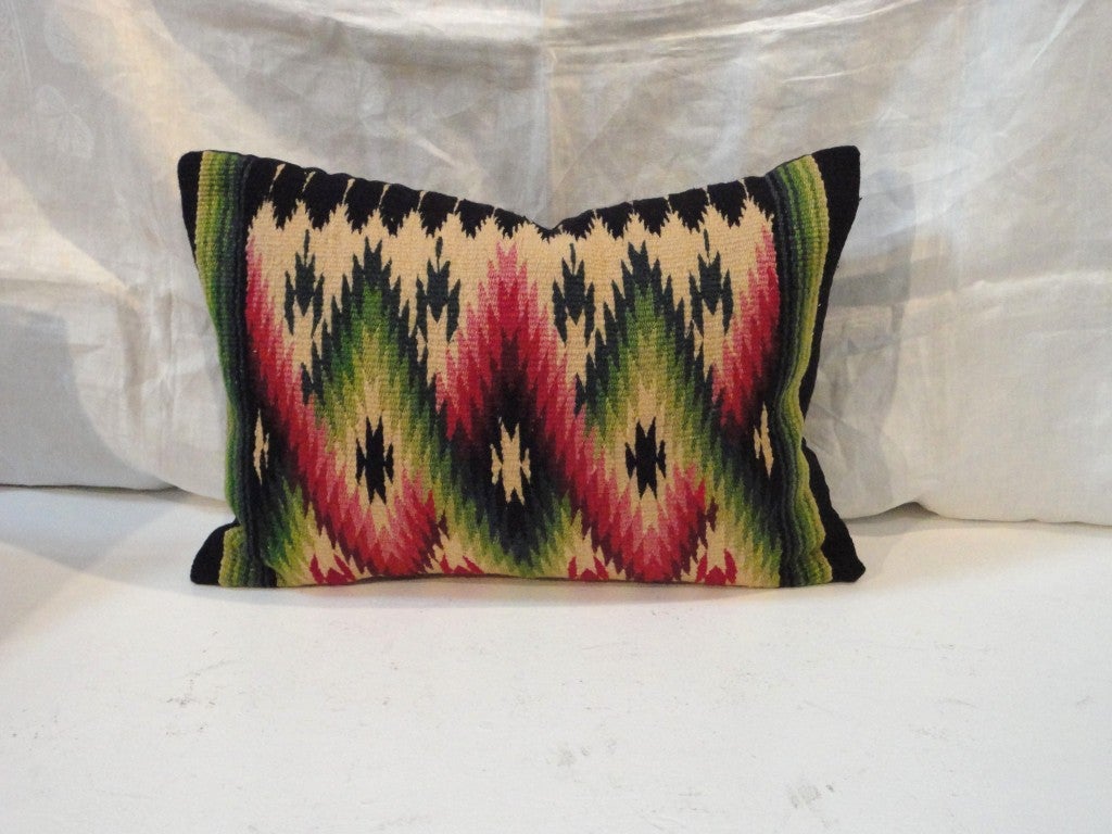 Fantastic Mexican Indian Weaving/Sarape Pillows 3
