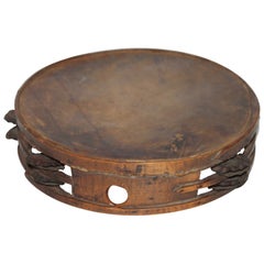 Used Early 19th Century  American Tambourine from New England