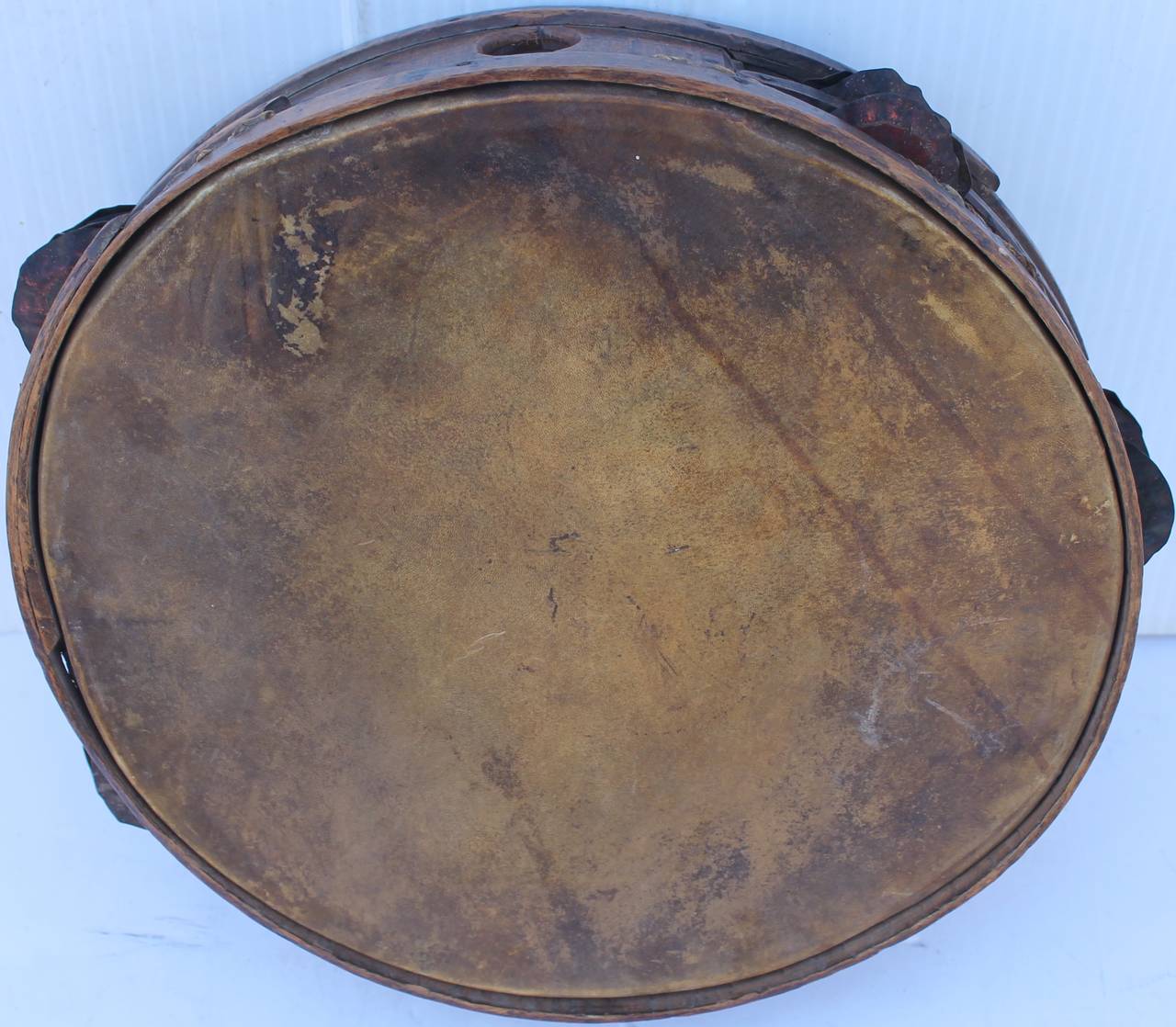 Hand-Crafted Early 19th Century  American Tambourine from New England