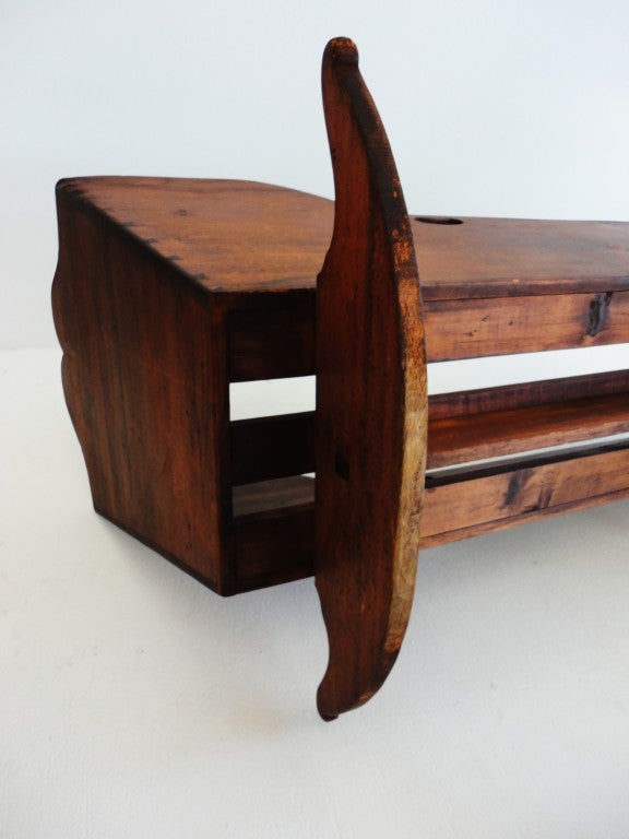 Fantastic Early 19thc  Walnut Cradle From Lancaster, Pennsylvania 5