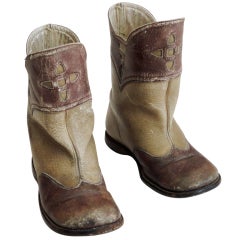 Pair of Cool Vintage Child's Cowboy Boots