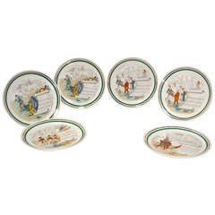 French Opera Plates by Parry Vielle